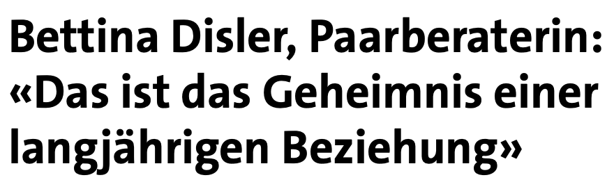 Bruno Bötschi Bettina Disler